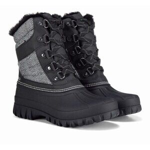 NIB JBU Women Casey Faux Fur Lining Waterproof Slip Resist Winter Boots Women 7